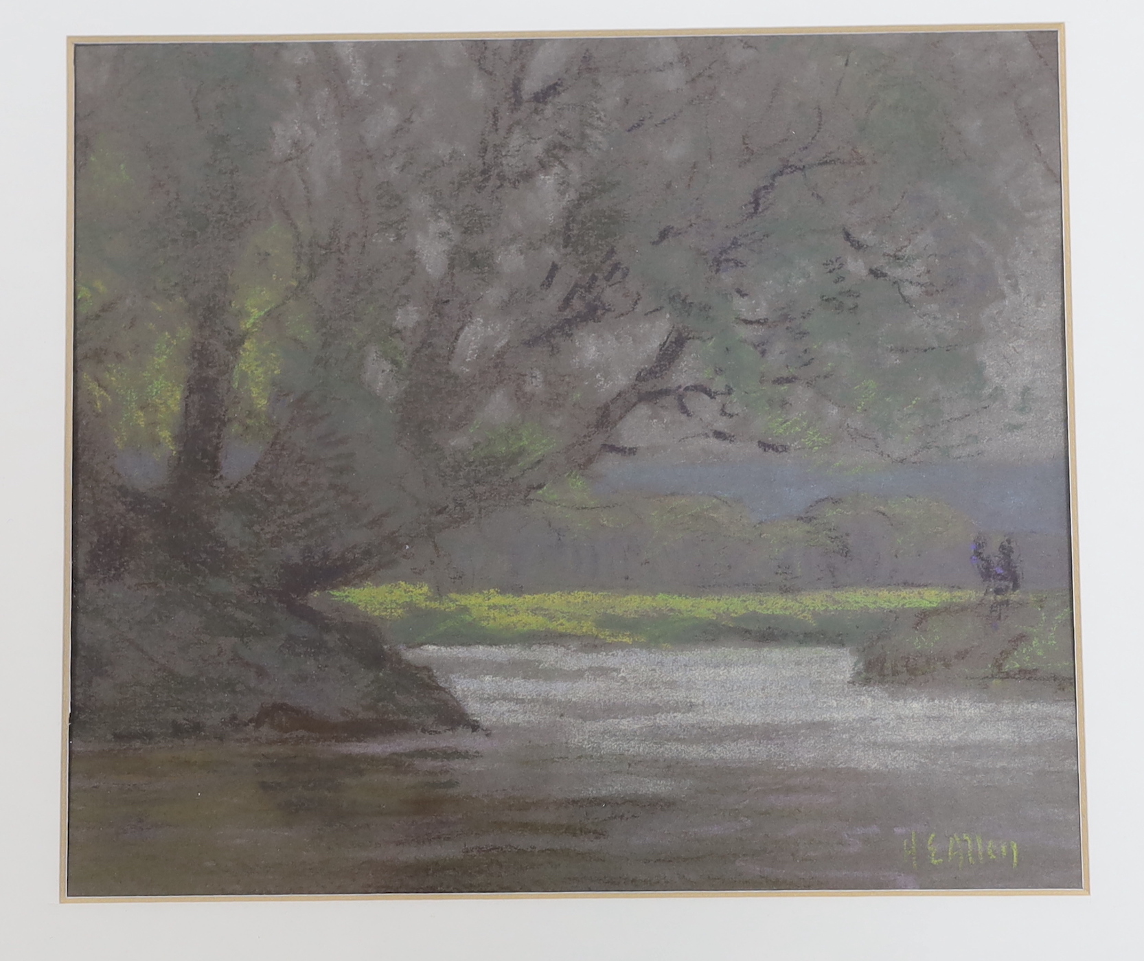 Harry Epworth Allen (1894-1958), three pastels, Dargle River and County Wicklow views, each signed, largest 25 x 34cm